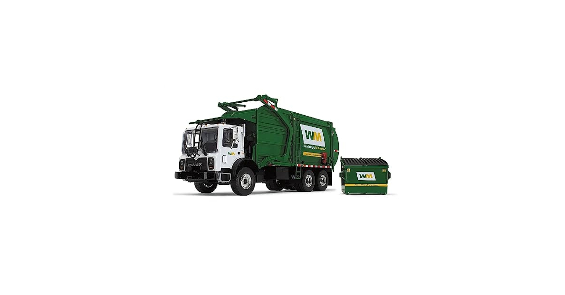 MACK製　MACK WM ゴミ収集車 ミニカー MACK製 MACK WM ゴミ収集車 ミニカー ミニカー