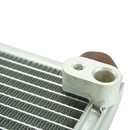 Image of TRQ Air Conditioning A /C Condenser Receiver Drier Compatible with 2012-2015 Honda Civic HO3030157