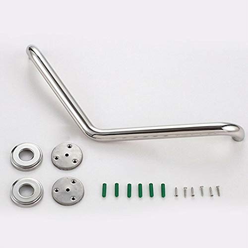 Asa Seguridad Acero Inoxidable Aseo Baño de Seguridad Barra de sujeción de bañera Pasamanos Apoyabrazos Duradero Asidero para el baño (Color : Drawing Surface)