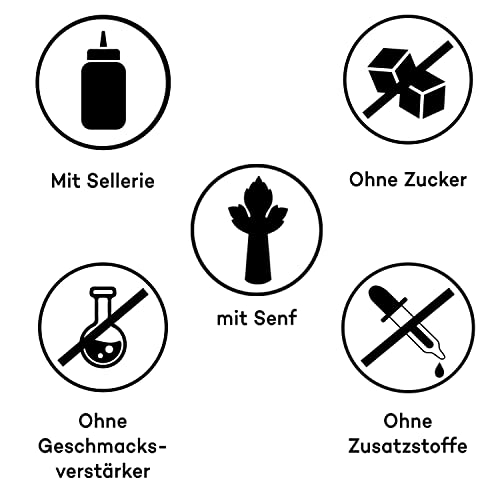 Ankerkraut Gemüsebrühe, ohne Geschmacksverstärker, ohne Zucker, 90g im Korkenglas, Mischung würzender Zutaten für Brühe - Image 4