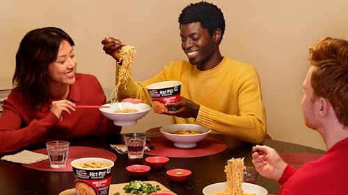 Image of Top Ramen Hot Pot Fusions Korean Spicy Beef, 4.8 Ounce (Pack of 6)