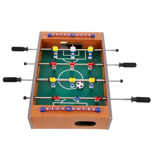 Toyvian 1 Juego máquina de futbolín Red de fútbol Futbol Infantil fútbol Americano Interior Fiesta futbolines fútbol de Mesa mesas de futbolín Juego de Futbol de Mesa Foosball de Madera