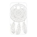 For Galaxy Core Prime SM-G360F , ivencase Simple Dream Catcher [Ultra Thin] Pattern Flexible Texture Soft TPU Gel Slim Protective [Clear] Rear Case Cover Perfect Fit for Samsung Galaxy Core Prime SM-G360F G3606 G3608 G3609 + One 