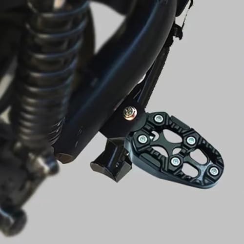 Marchepieds support moto robustes avec repose-pieds réglables