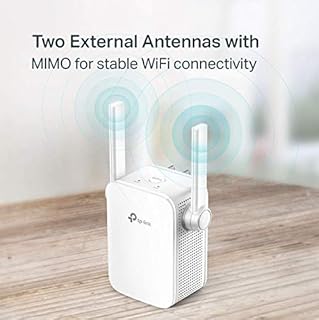 TP-Link N300 WiFi Extender(RE105), WiFi Extenders Signal Booster for Home, Single Band WiFi Range Extender, Internet Booster, Supports Access Point, Wall Plug Design, 2.4Ghz only