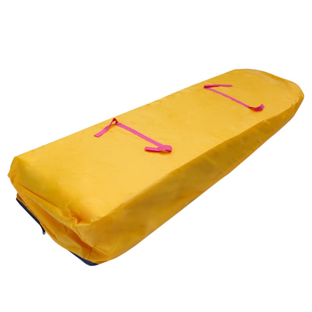 JOYGOOD Yellow Boutique Cadaver Bag, Thick Oxford Body Storage Bag, Funeral Supplies (Color : Yellow, Size : 73.219.3 inches)