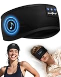 MUSICOZY Sleep Headphones, Comfortable Headband Headphones for Side Sleepers - Bluetooth 5.4 Wireless Headphone with Ultra Thin Speakers for Sleeping,Sport,Travel | Eye Mask Design for Deep Sleep