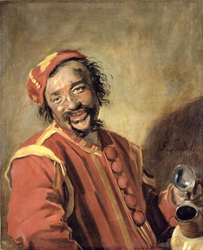 Tableau Toile Frans Hals 60x90cm Décoration Murale Salon