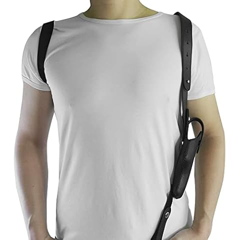 MiOYOOW Shoulder Holster, Concealed Carry Holsters Vertical Harness Shoulder Holster Adjustable Gun Holster for Outdoors Hunting Cover