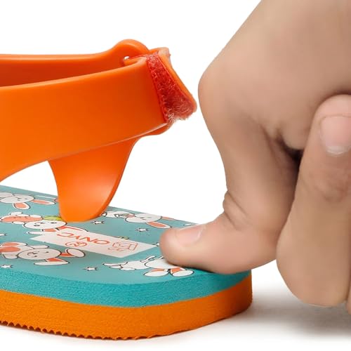 Image of ONYC Flip Flop Slippers for Baby Girl and Baby Boy, Indoor and Outdoor Slipper for Kids with Strap
