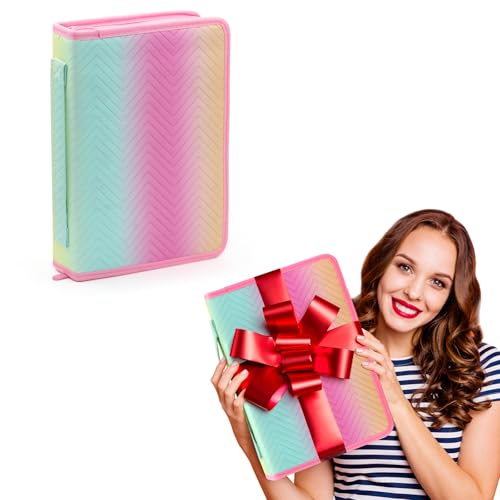 Daerthotk Estojo Para Lápis De Cor Com 80 Compartimentos, Porta-Lápis Fecho Zíper, Grande Capacidade Canetas Aquarela, Organizador Artista