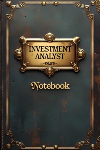 investment analyst notebook: lined journal for men women coworker