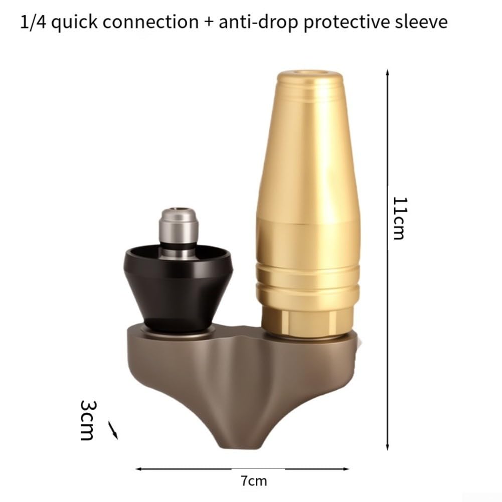 Ugello turbo inverso da 3600 PSI | Connessione rapida 3/8 1/4, acciaio inossidabile, grondaia(1/4put+sheath)