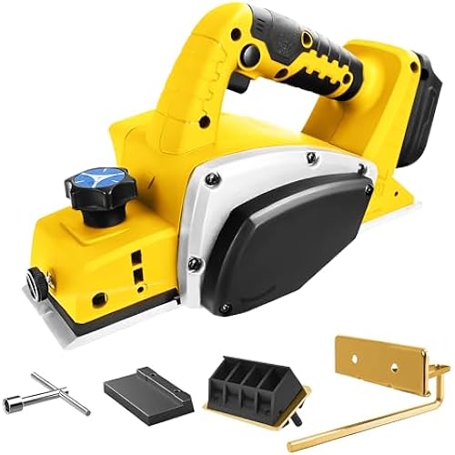 Cordless Handheld Planer Fit for DeWalt 20V Battery(No Battery)