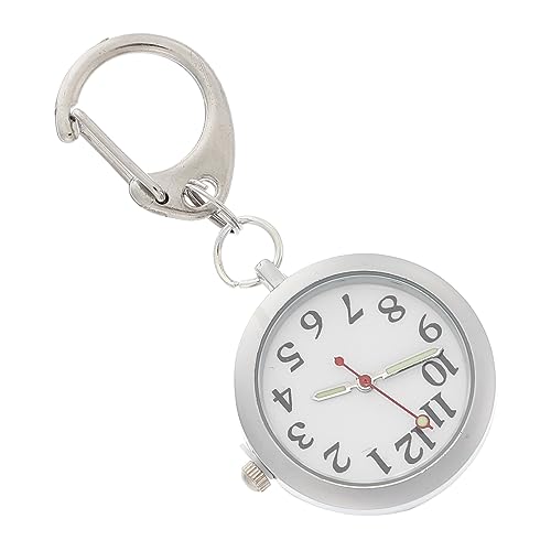 Holibanna ナースウォッチ display present anigift show the 看護師 レディース腕時計 輝くチェストウォッチ ナース ウォッチ ステンレス鋼