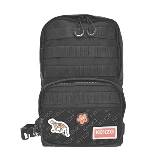KENZO 'KENZO DISCOVER' ワンショルダー バックパック KENZO(ケンゾー) ロゴ フラワー クロスバッグ [正規品/関税込