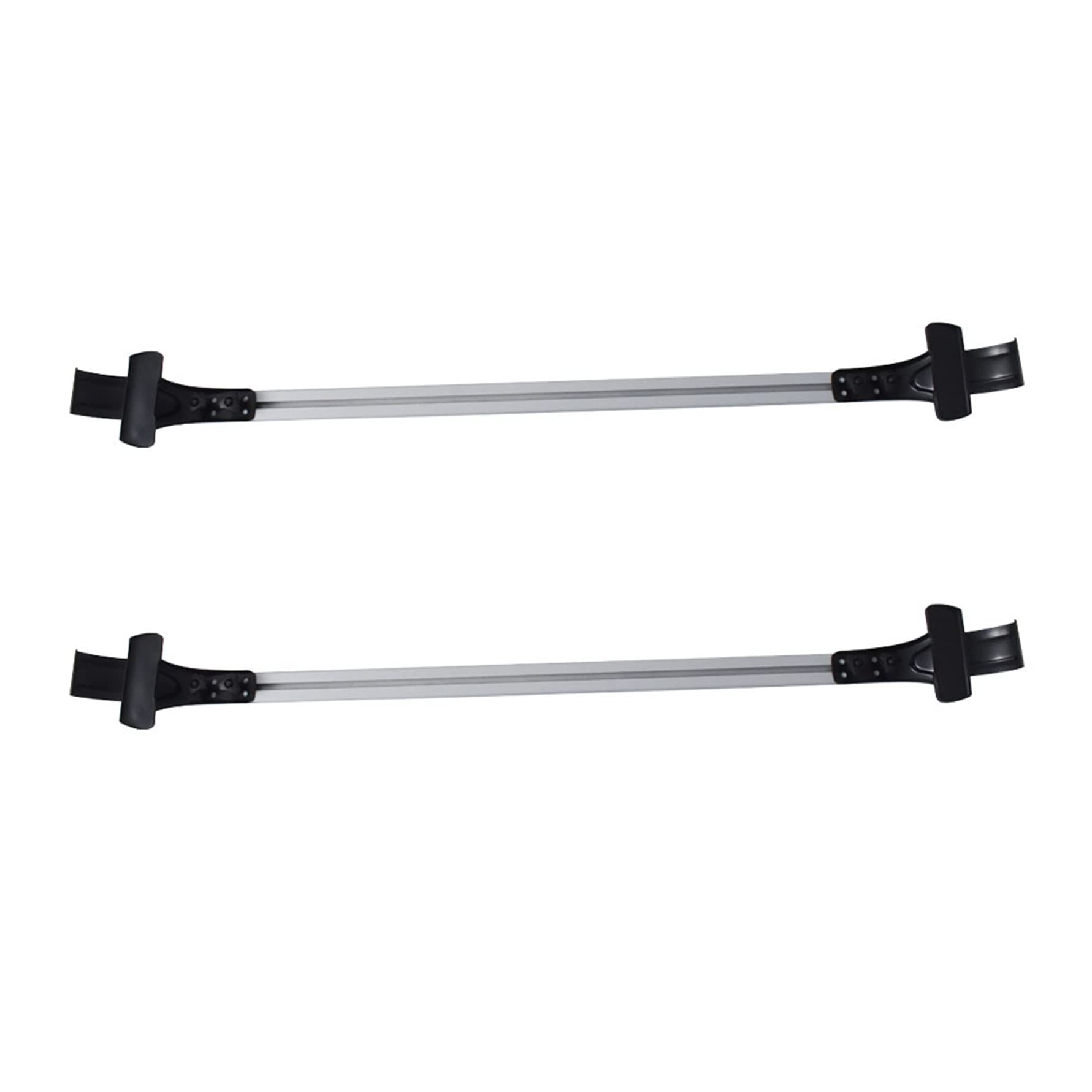 Universal 48 inch Aluminum Car Top Luggage Roof Rack Cross Bar Aluminum Carrier Adjustable Window Frame with 3 Kinds Clamp