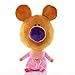 RKMJXJ 48cm BIG Wombat Peluche Toys Funny Dessin animé Heureux Norrie Betty Roly Animaux Peluches Poupée Enfants