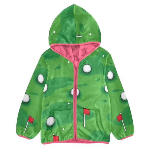 Golf Green_2 Fleece Jacket Baby Boy