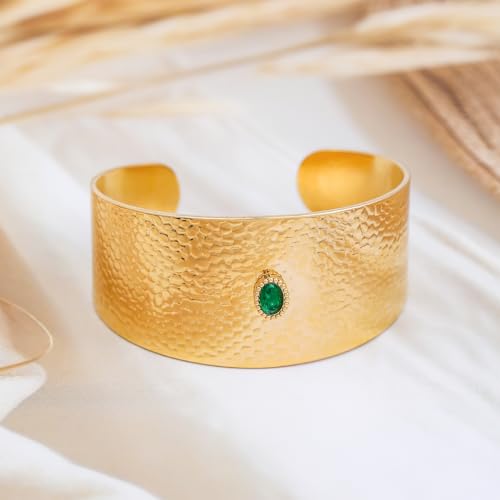 Image of Rubans Cuff Bracelet Stylish Statement Western Jewellery Gift for Women & Girls