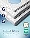 ViscoSoft 3 Inch Memory Foam Mattress Topper Twin - Select High Density Ventilated Mattress Pad - Removable Premium Rayon Cover