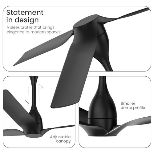 Image of Orient Electric Aerosilent | India's Most Silent Fan | Less than 50dB| 1200mm BLDC Ceiling Fan with Remote | BEE 5-Star Energy-Efficient Fan | Red Dot Design Winner| 5-Year Warranty | Matt Black
