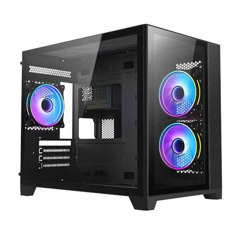 Boîtier de jeu ARGB Vida Akira parfait pour sublimer votre bureau gaming noir