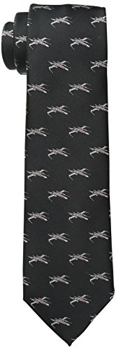 Star Wars Men's X-Wing All Over Tie, Black, One Size