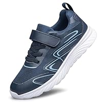 Raoendis Chaussure de Sport Course Enfant Baskets Mode Garçon Fille Décontractées Chaussures de Tennis Mode Respirante Compétition Extérieur Sneakersl 36
