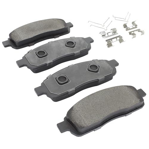 Image of QUALITY-BUILT Front Semi-Metallic Brake Pads, Premium 1001-1392M, Compatible with 2009-2009 Ford (F-150, Lobo)