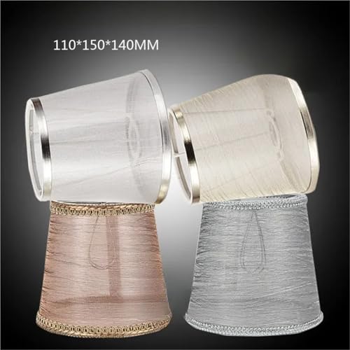 Tulipas para lámparas de cristal plata que elevan la elegancia de tu salón 7
