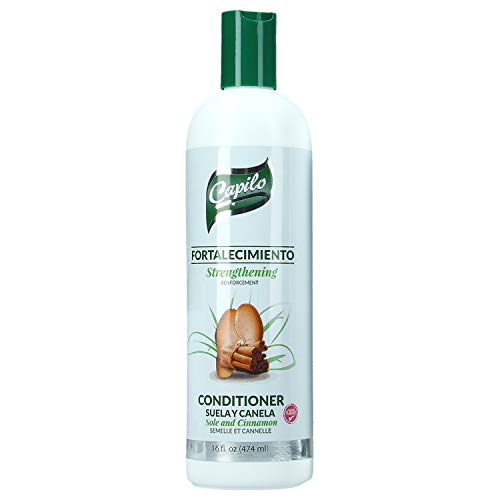 Capilo Sole & Cinnamon Strengthening Detangling Conditioner – Moisturizing, Sulfate-Free Hair Conditioner for Women & Men, Ideal for Curly, Dry, Fine, or Damaged Hair, 16oz image 5