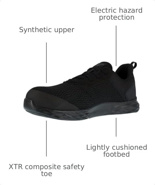 Image of Reebok Work Astroride Strike Work Composite Toe Men's Oxford