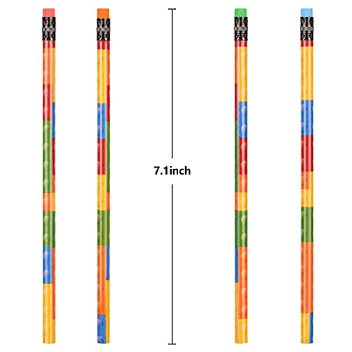 Kolewo4ever 100 lápices de grafito multicolor miniatura 3