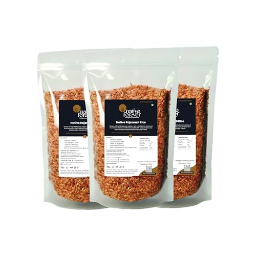 Image of Native Forever Rajamudi Rice Low GI, High Fiber 3 Pack, 5400g