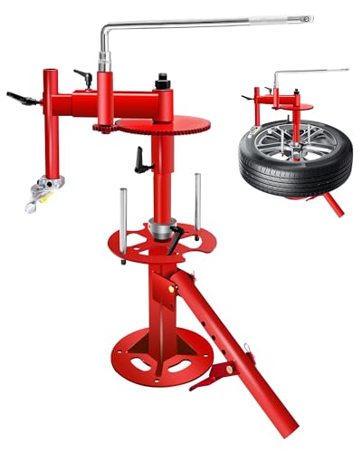 CGENWDCH Upgraded Tire Changer Machine with Gear Transmission System 16-21 Tire Change Fit for Car/Truck/Trailer/SUV/RV with 16 and Larger Wheels Not Suitable for Motorcycles Bicycles