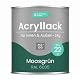 Acryllack Grundmann ACL 100 in Grün, 3 kg für Innen und Außen