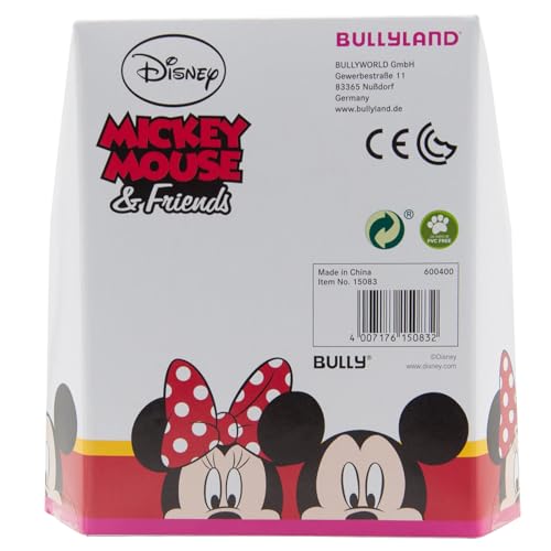 Bullyland 15083 Disney Mickey and Minnie Toy Set in Gift Box, 2 Pieces, Lovingly Hand Painted Figures - Image 4