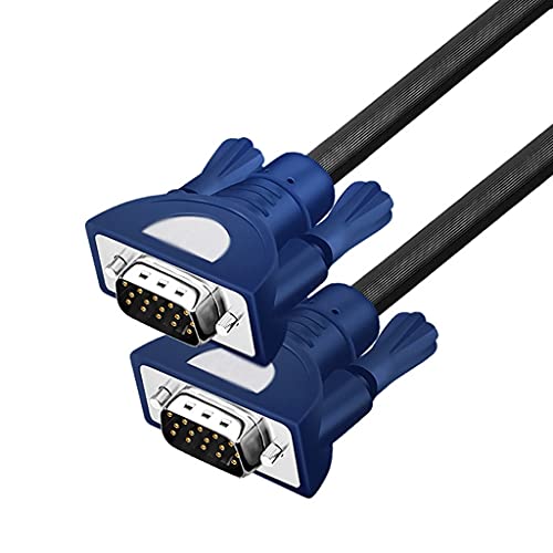 FSFS Pantalla Ordenador Cable Cable VGA 1080P Cable de Pantalla VGA de Alta resolución de RESOLUCIÓN for PC TV Laptop TV Monitores Cable Cover