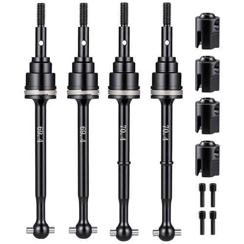 Arbres de transmission CVD AXspeed en acier avec tasse d'entraînement pour TRX Mini XRT VXL-3s