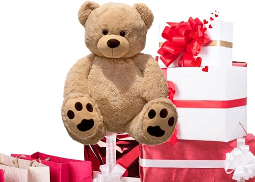 Lifestyle & More Riesen Teddybär Kuschelbär XXL 100 cm groß Plüschbär Kuscheltier samtig weich