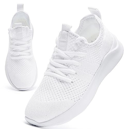 EGMPDA Womens Trainers Running Shoes for Women Walking Gym Sports Casual Trainers Flat Jogging Fitness Sneakers