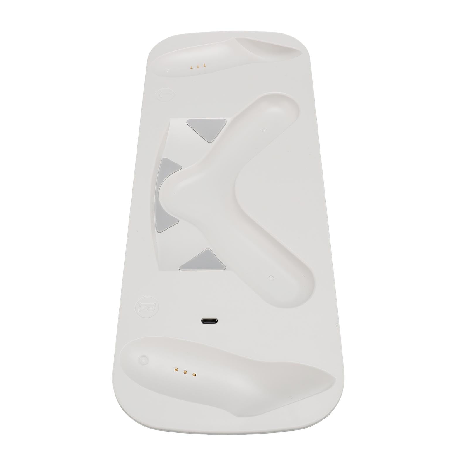 Bewinner Dock di Ricarica per Stazione di Ricarica Magnetica VR 3S per Visori e Controller con 2 Batterie Ricaricabili da 1850 MAh, Stazione di Rapida PD 18W per Visori VR e Controller Touch
