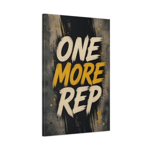 Toile motivation sport pour briser la monotonie et décorer un home gym vide