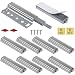 Magnetic Push Latch Jiayi 10 Pack Magnetic Touch Latches for Cabinet Push to Open Latches Heavy Duty Push Release Latch Magnet Push Catch Drawer Closure for Kitchen Cupboard Closet Door Closing