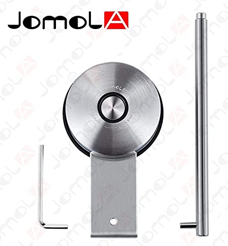 Jomola Vacuum Toilet Paper Holder Suction Cup Removable Bathroom Tissue Paper Roll Holder Drill Free Stainless Steel Brushed #TOP6