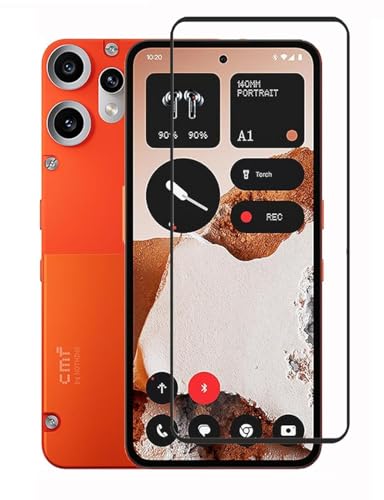 Image of HD Tempered Glass Screen Protector Compatible for CMF Phone 2 5G, 2 Pro 5G with Edge to Edge coverage and Easy Installation kit