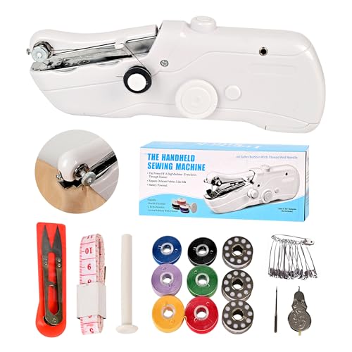Handheld Sewing Machine,Electric Switch,Two Speed Modes,Easy to Operate,Portable Mini Sewing