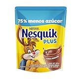 NESQUIK® Polvo sabor a Chocolate Extra Cocoa, 65% menos azúcar, 280g