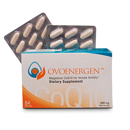Ovoenergen CoQ10 for Female Fertility – 333mg High Absorption CoQ10 Fertility Supplement